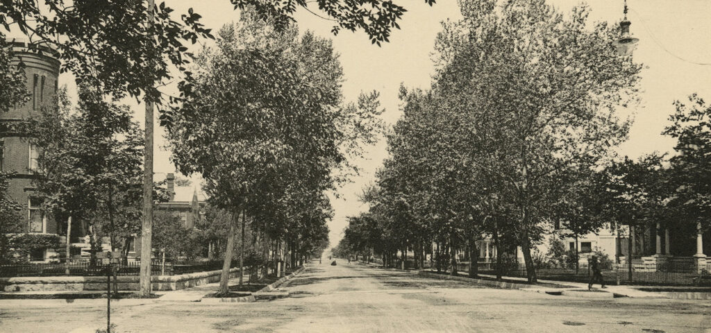 Sergeant Avenue 1890s street view