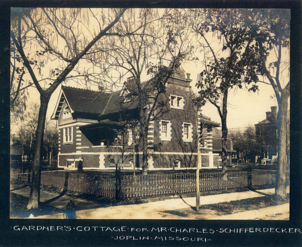 John Johnson home adjacent to the Schifferdecker hom